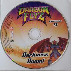 Dragon Flyz DVD 2005 Episode 4 Darkness Bound Disc Only Came From Play Along Toy